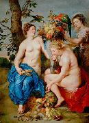 Peter Paul Rubens Ceres mit zwei Nymphen oil